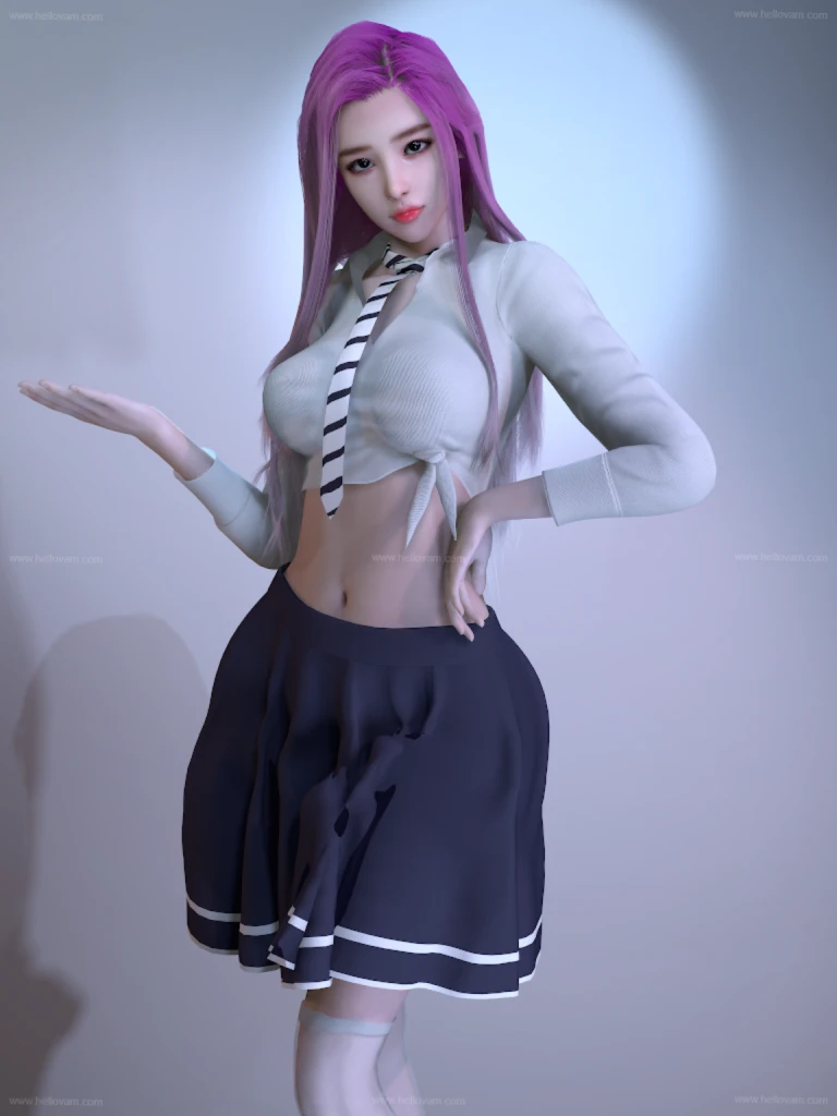 A_school_Girl-Hellovam资源网