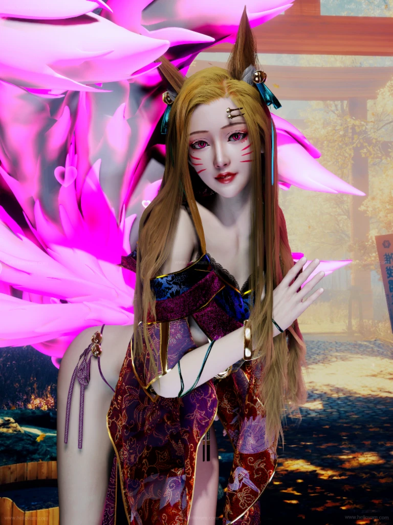 The_fox_fairy-Hellovam资源网