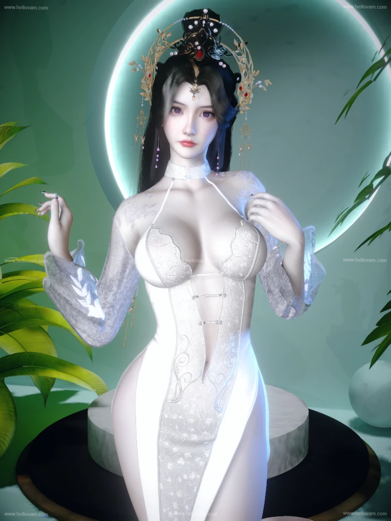 完美世界月禅仙子-Hellovam资源网