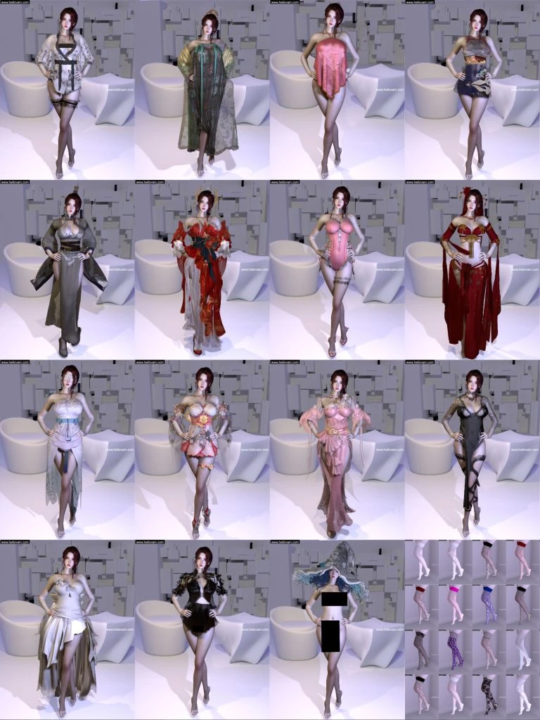 【合集】Qing服装资源-20250102-Hellovam资源网