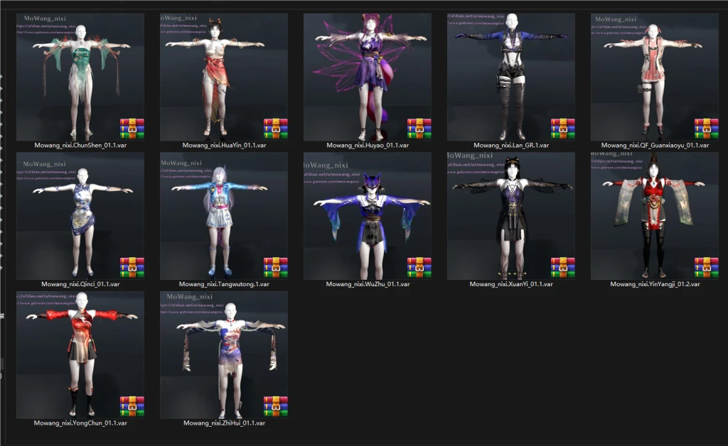 图片[2]-【优】Mowang服装资源合集——更新至202408-Hellovam资源网