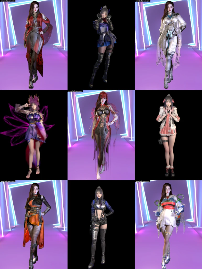 【优】Mowang服装资源合集——更新至2025-04-29-Hellovam资源网