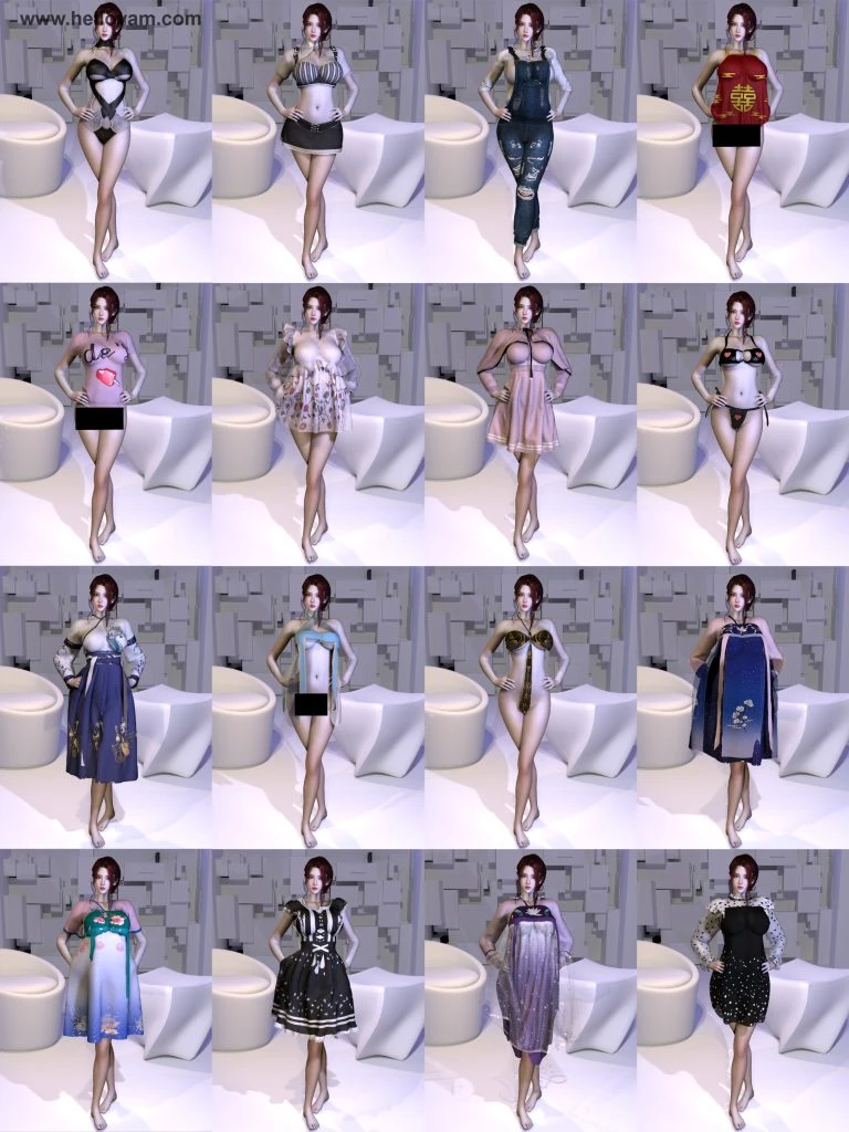 图片[3]-【合集】huaQ服饰资源-Hellovam资源网