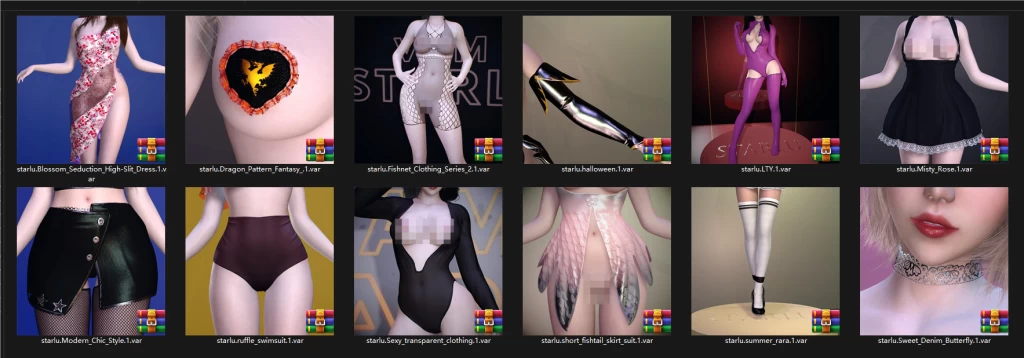 图片[2]-【优】starlu服饰资源合集——202409更新-Hellovam资源网