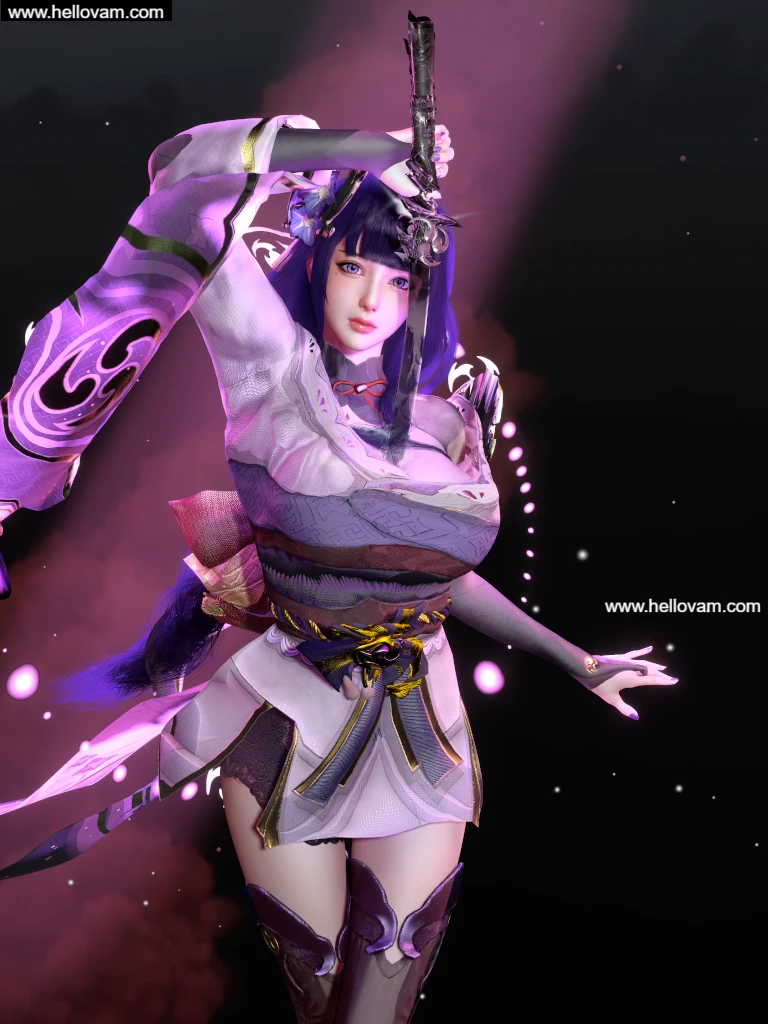 原神Dnaddr.雷电将军-Hellovam资源网