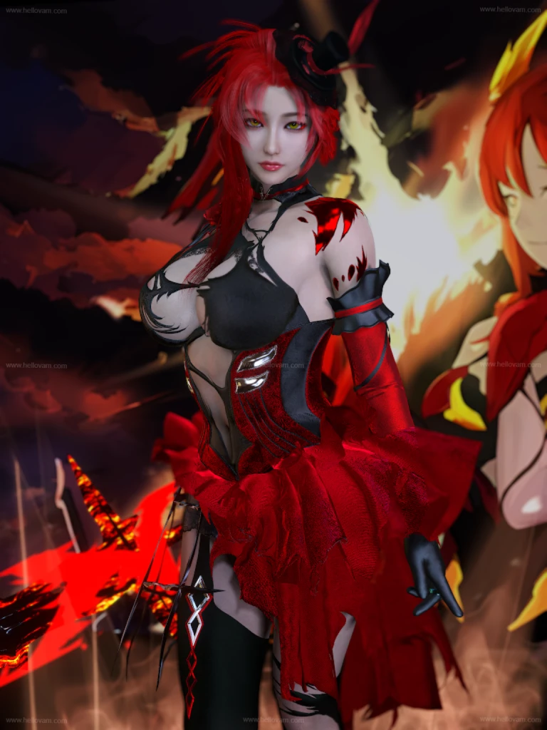 Blood_rose（血色玫瑰）-Hellovam资源网