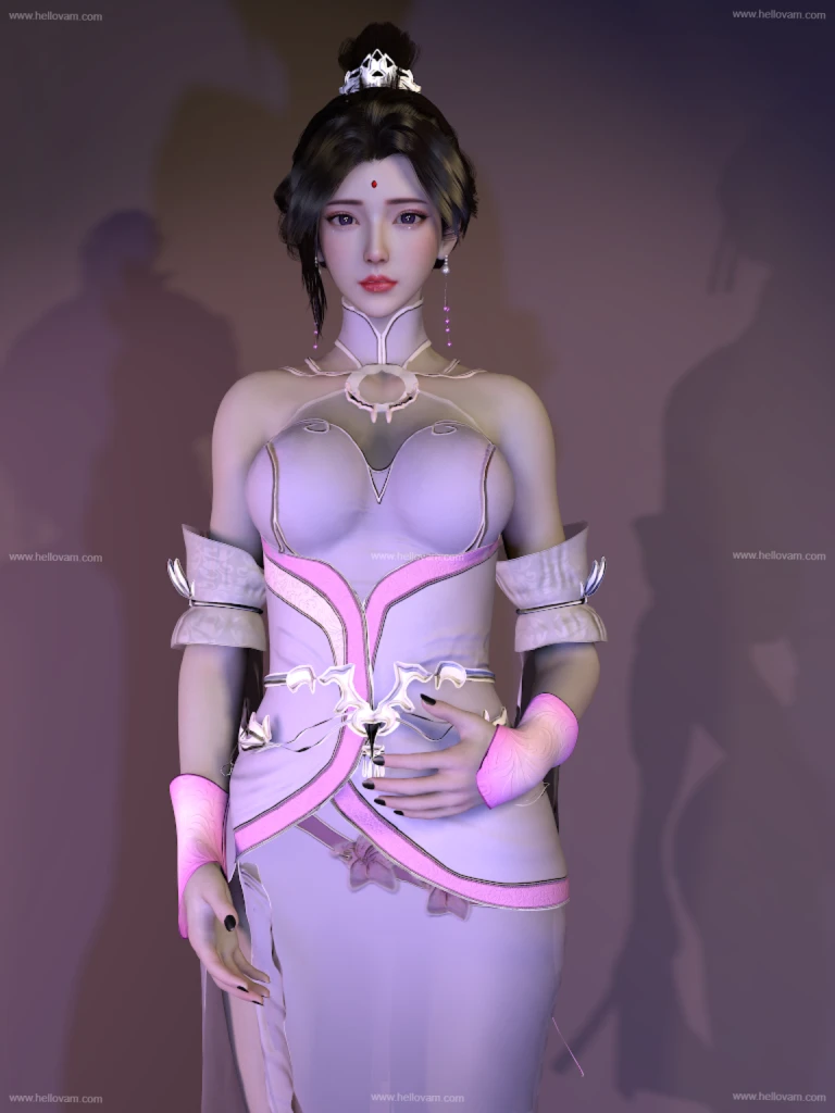 完美世界月禅仙子重制版.1-Hellovam资源网