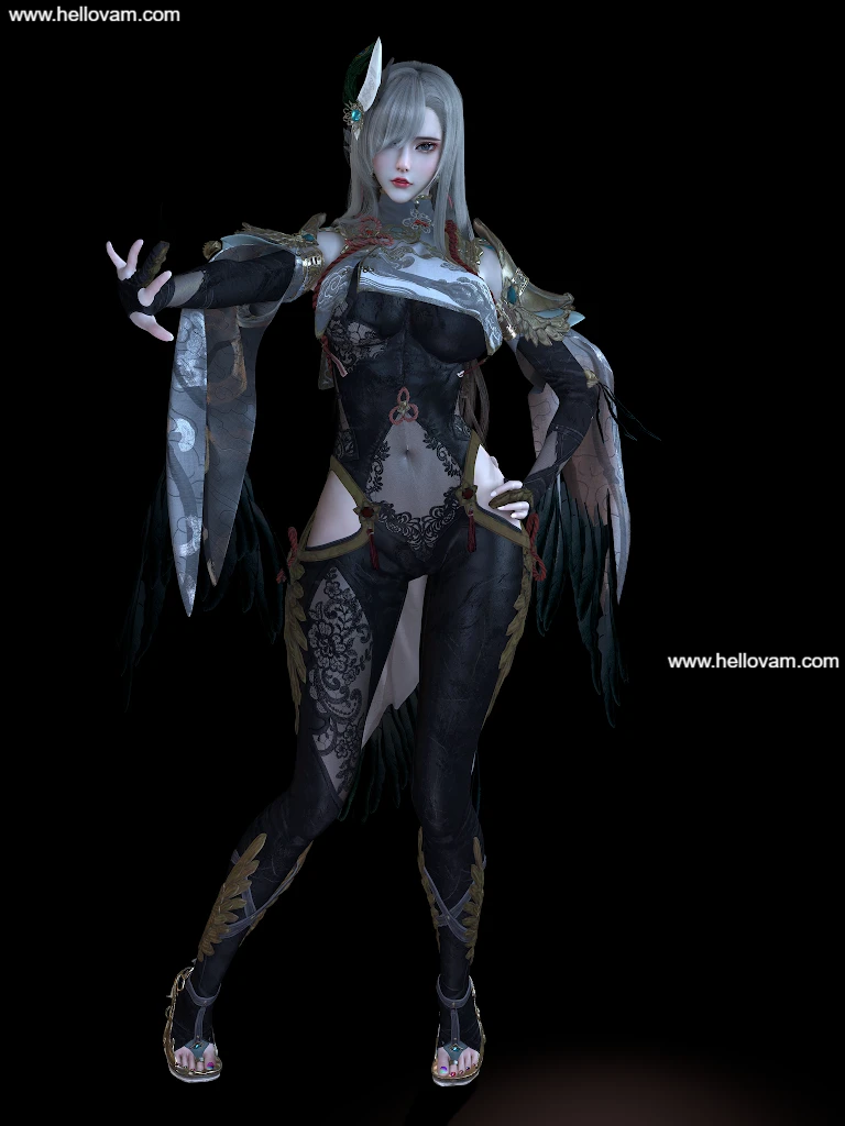 图片[2]-大宝剑.新版御姐申鹤.1-Hellovam资源网