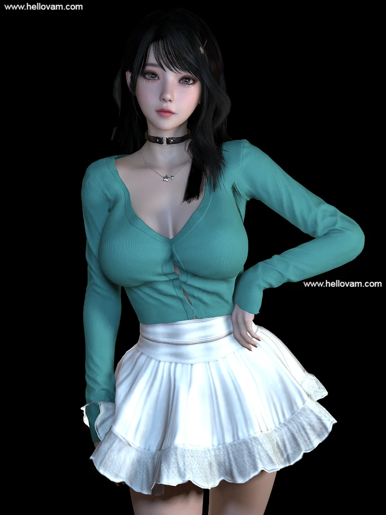 甜甜-Hellovam资源网