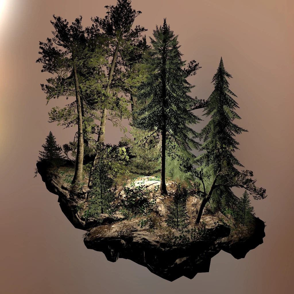 一片森林damarmau_forest-Hellovam资源网