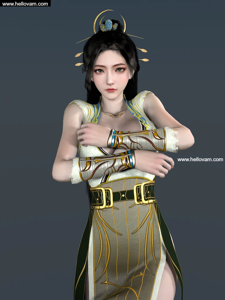 遮天瑶曦圣女Archer.YaoXiShengNv.1-Hellovam资源网