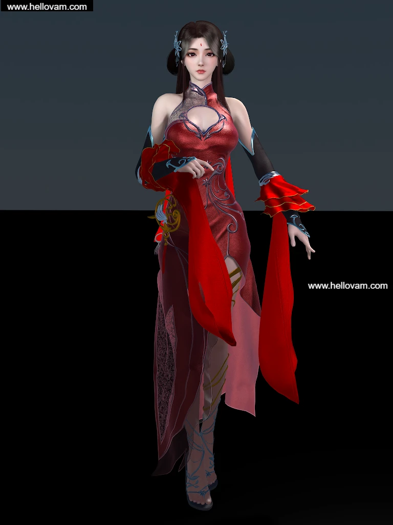 图片[2]-完美世界火灵儿Archer.huolinger.1-Hellovam资源网