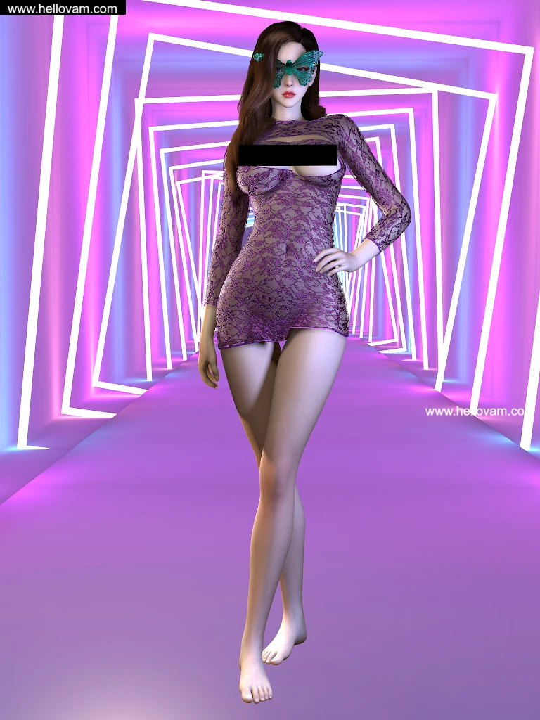 Clothes and eye masks-Hellovam资源网