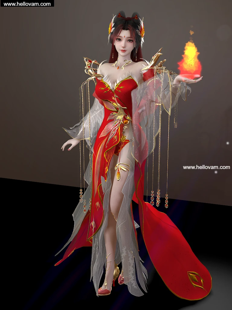 图片[2]-完美世界火灵儿Eros.Huo_Ling_Er.1-Hellovam资源网