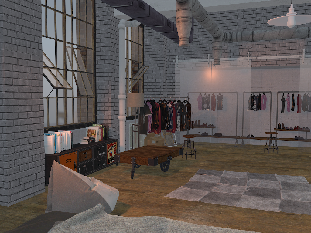 图片[3]-工业风房间Oeshii.IndustrialRoom.2-Hellovam资源网