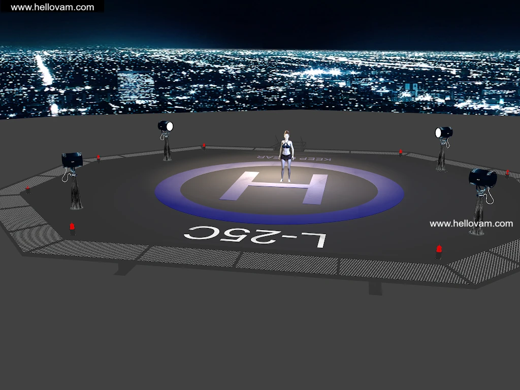 停机坪015-Hellovam资源网