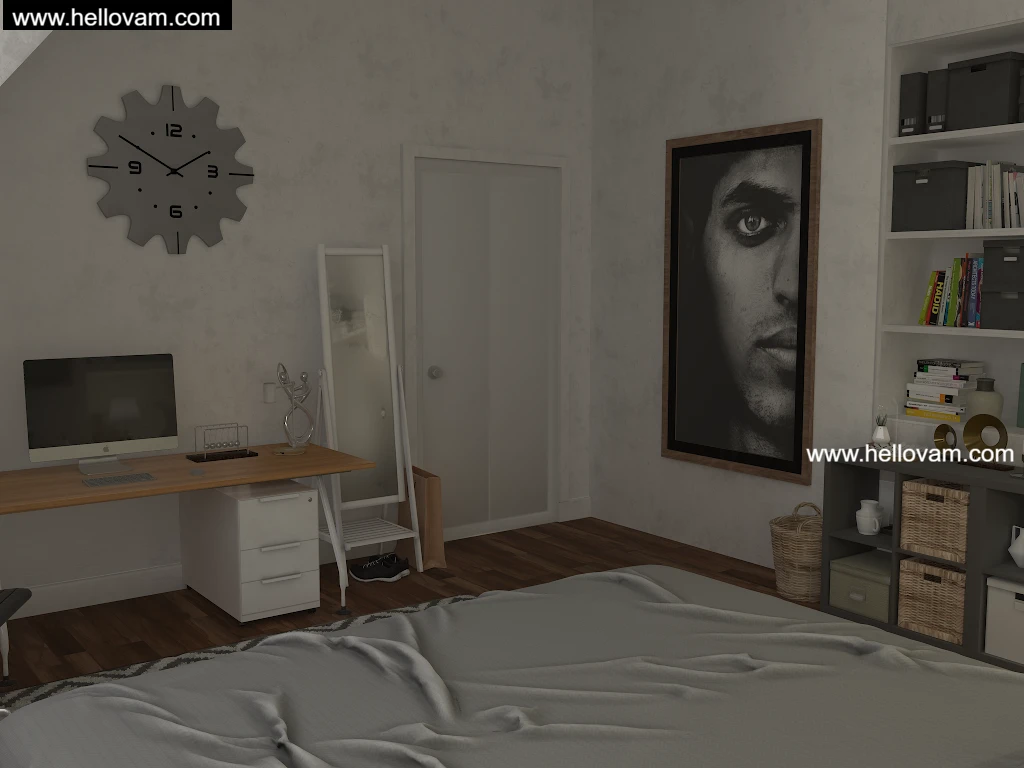 图片[2]-阁楼卧室AtticBedroom-Hellovam资源网