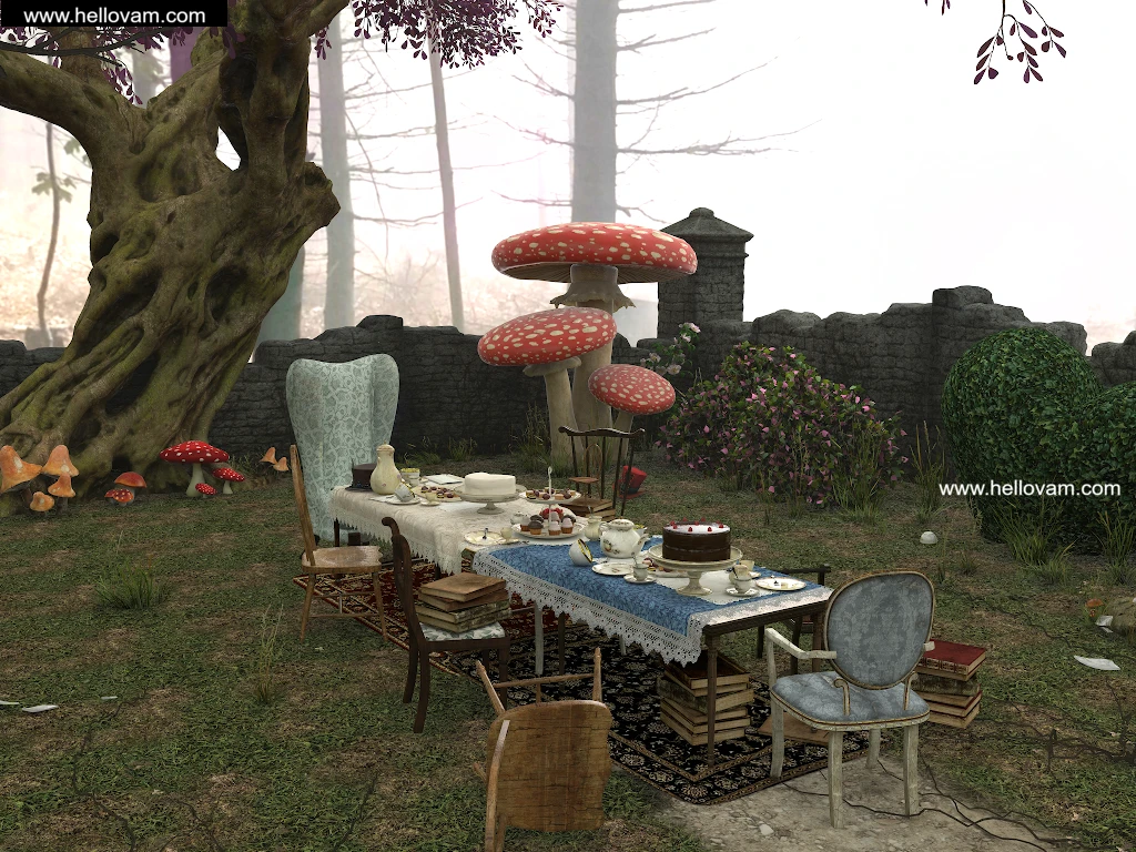 图片[3]-林中餐桌Curious Alice-Hellovam资源网