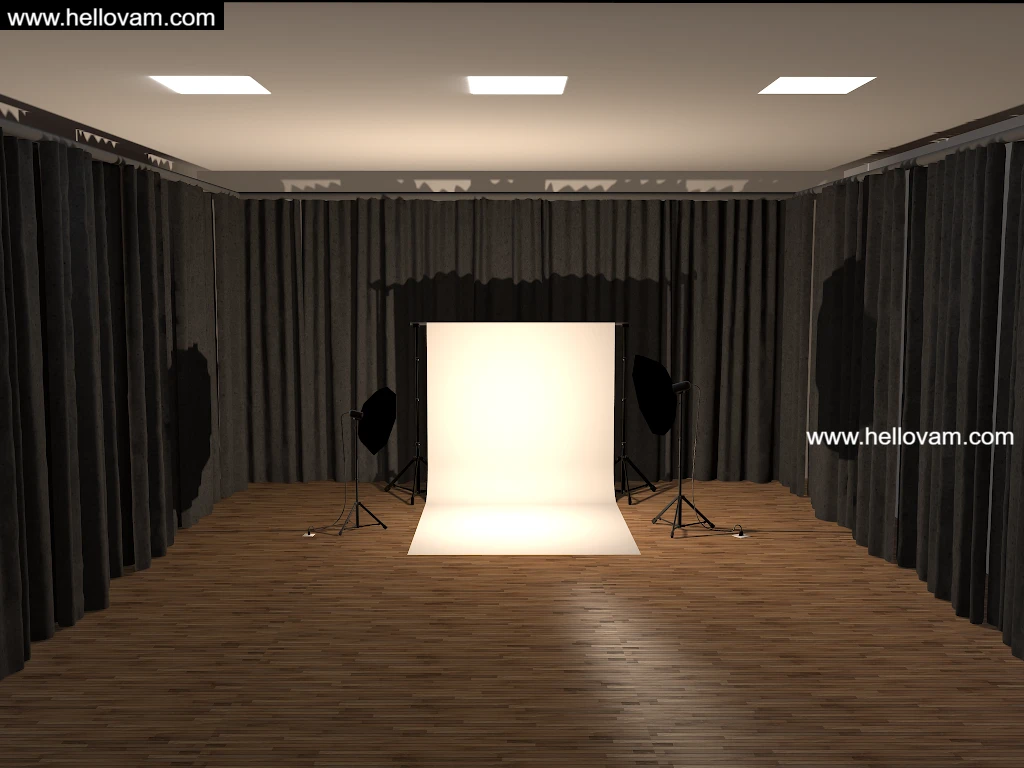 摄影棚Studio-Env-Hellovam资源网