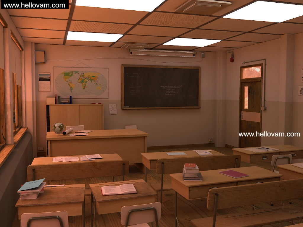 雅思教室classroom_ilts-Hellovam资源网