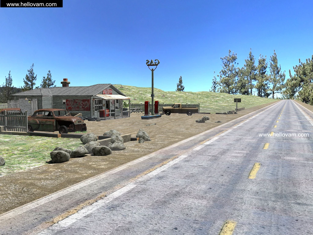 加油站gasstation-Hellovam资源网