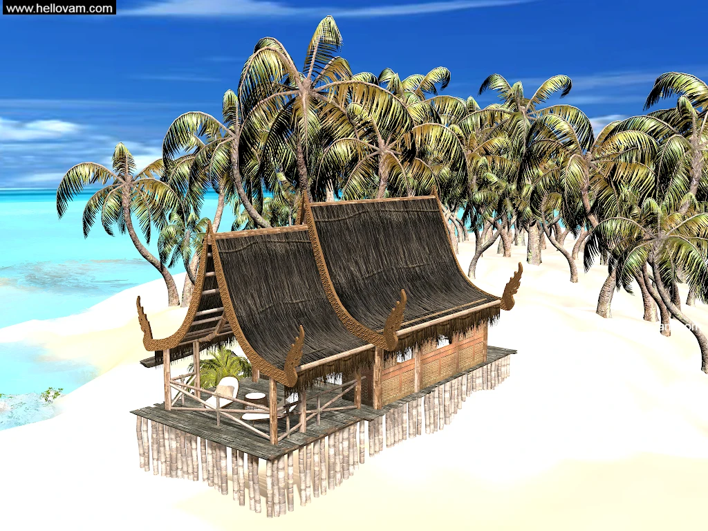 岛屋island house-Hellovam资源网