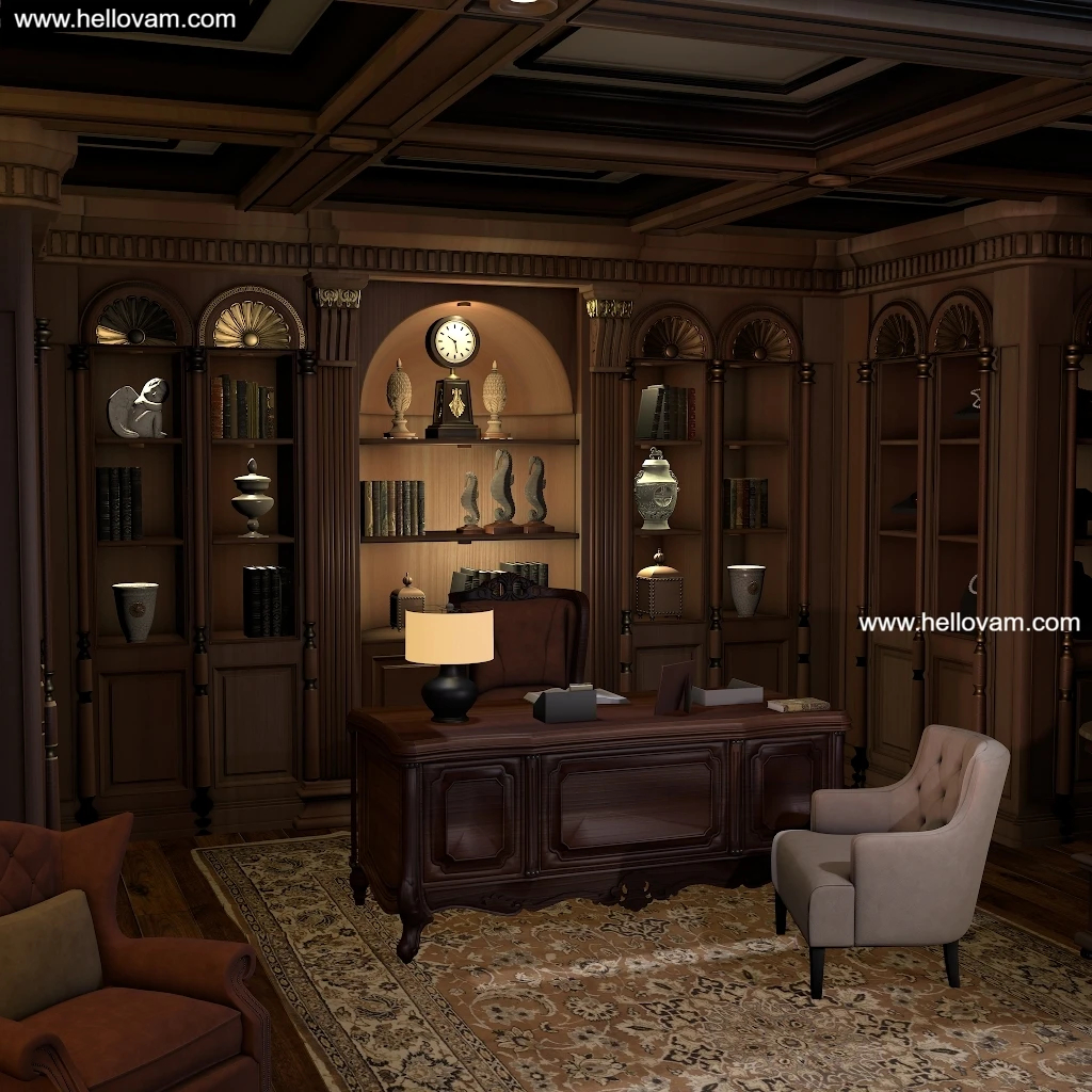 millionaire office（light）-Hellovam资源网