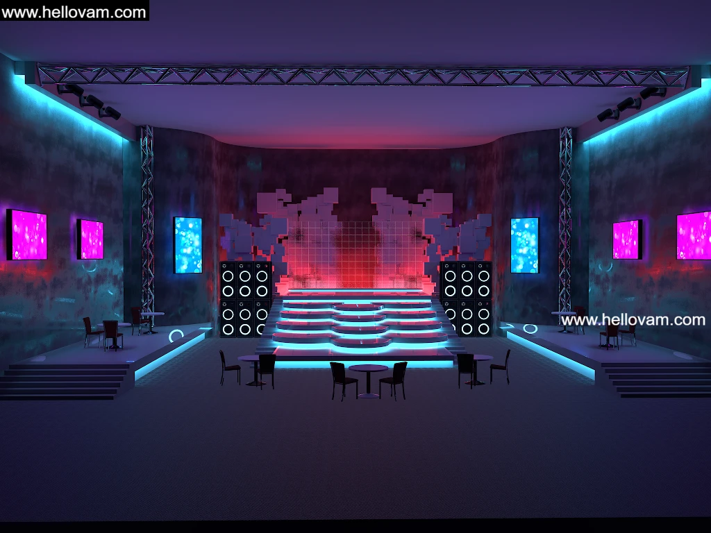 舞台night club-Hellovam资源网