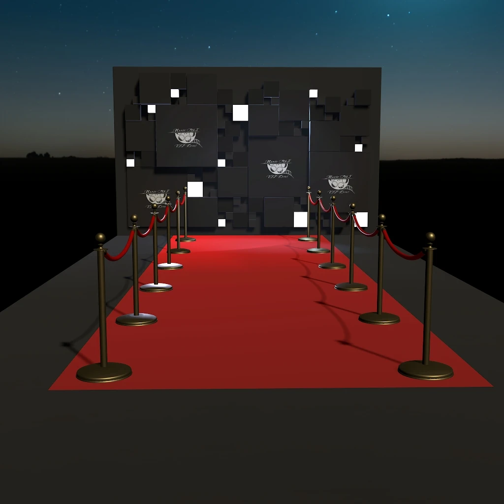 展台和天空球vipevent-Hellovam资源网