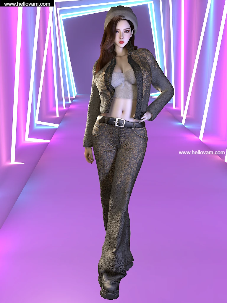 vvvevevvv.Crop_Top_Outfit.1-Hellovam资源网