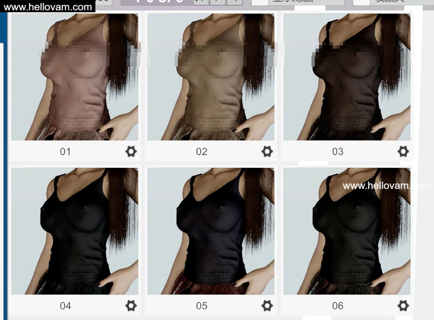 图片[2]-多款式波西米亚风灵韵裙vvvevevvv.GypsySoul_Dress.1-Hellovam资源网