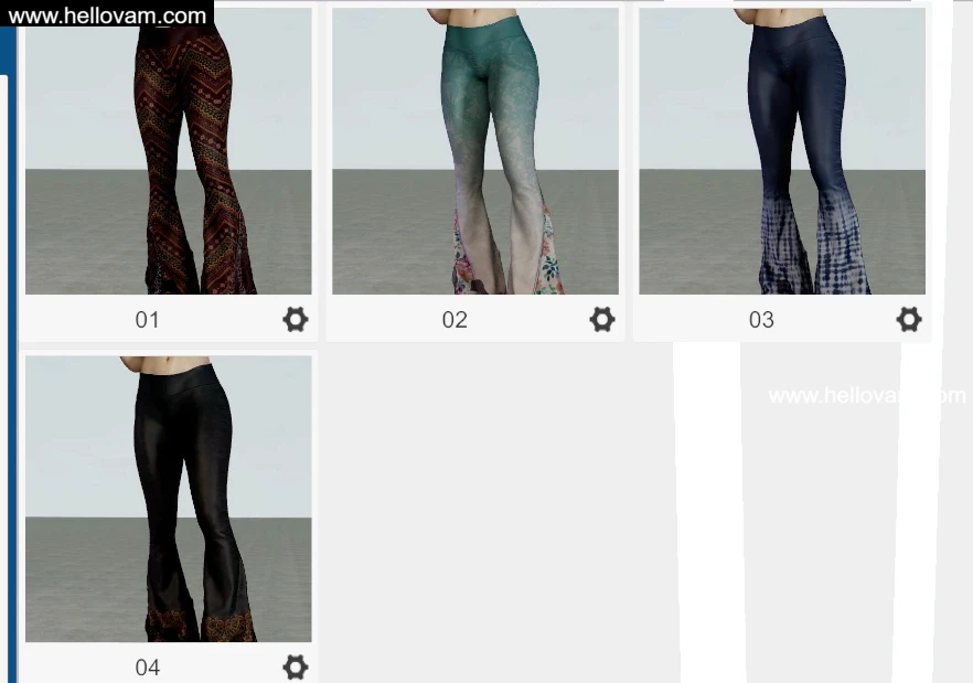 图片[4]-8套颜色风格vvvevevvv.Haltertop&FlareLeggings.1-Hellovam资源网