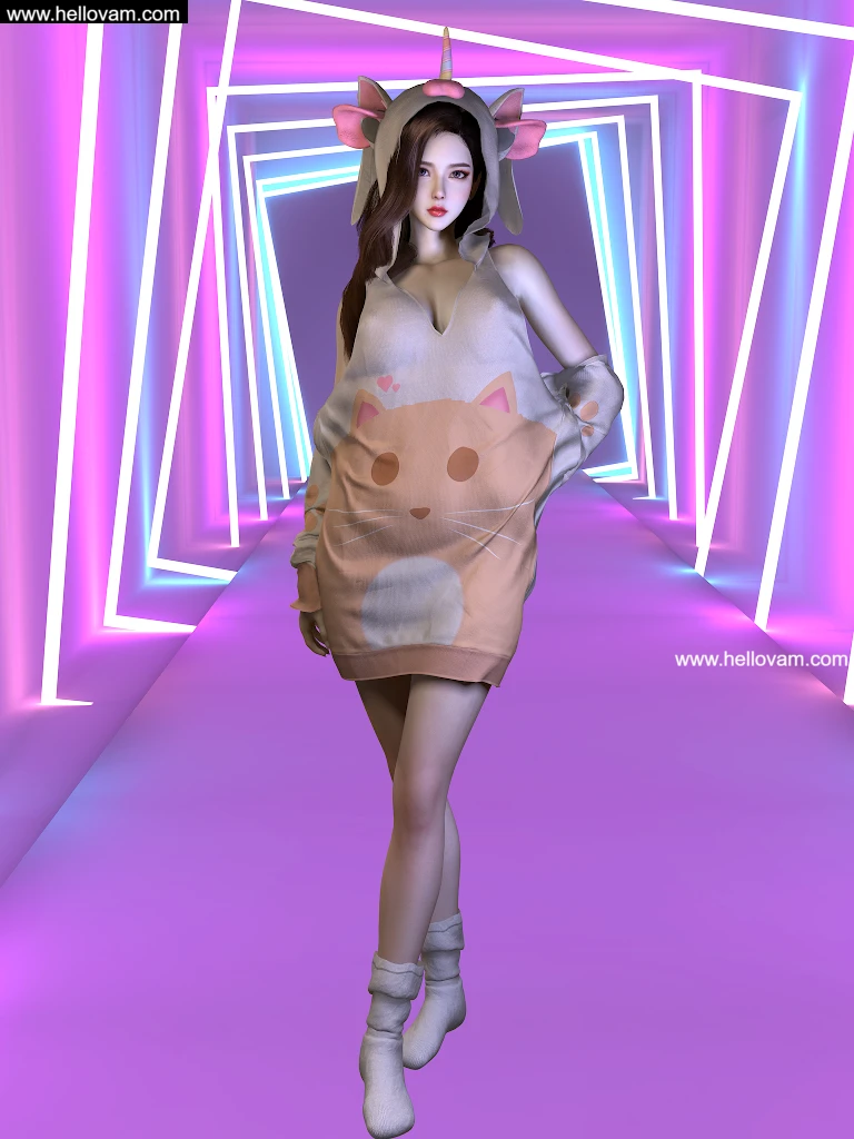 可爱又性感的连衣裙vvvevevvv.Kawaii_Sexy_Dress.1-Hellovam资源网