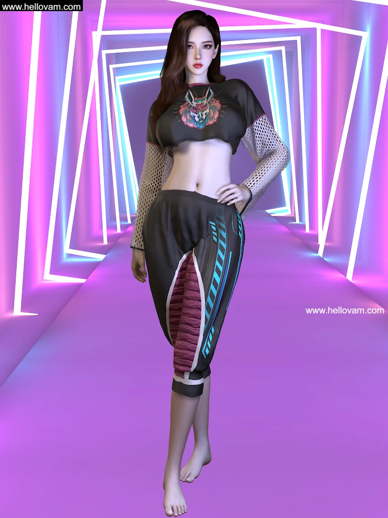 多款森系混搭套装vvvevevvv.Mixable_Warabi_Outfit.1-Hellovam资源网