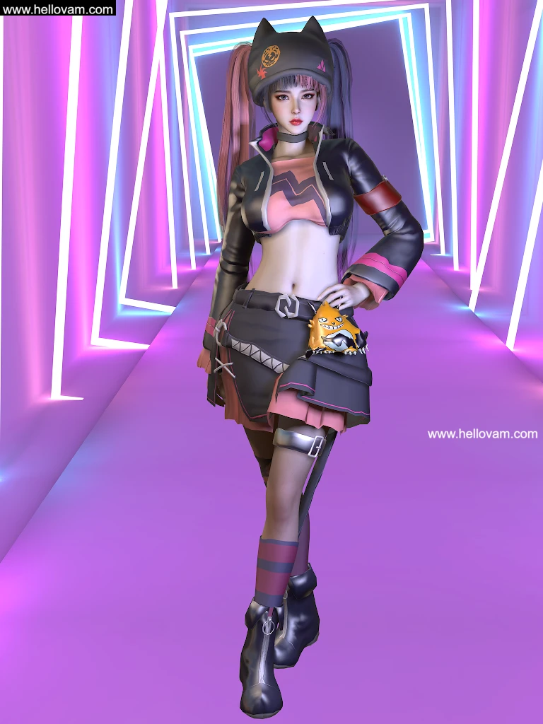 幻兽帕鲁佐伊服装vvvevevvv.Palworld_Zoe_Outfit.1-Hellovam资源网