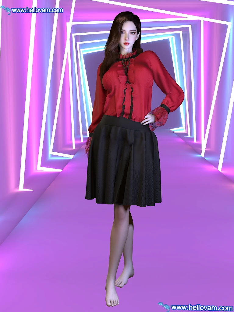 4色欧式古典长裙vvvevevvv.Renaissance_style_Dress.1-Hellovam资源网