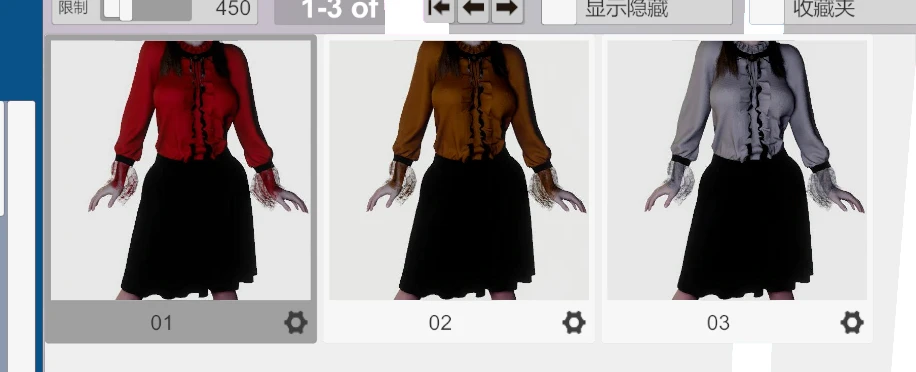 图片[3]-4色欧式古典长裙vvvevevvv.Renaissance_style_Dress.1-Hellovam资源网