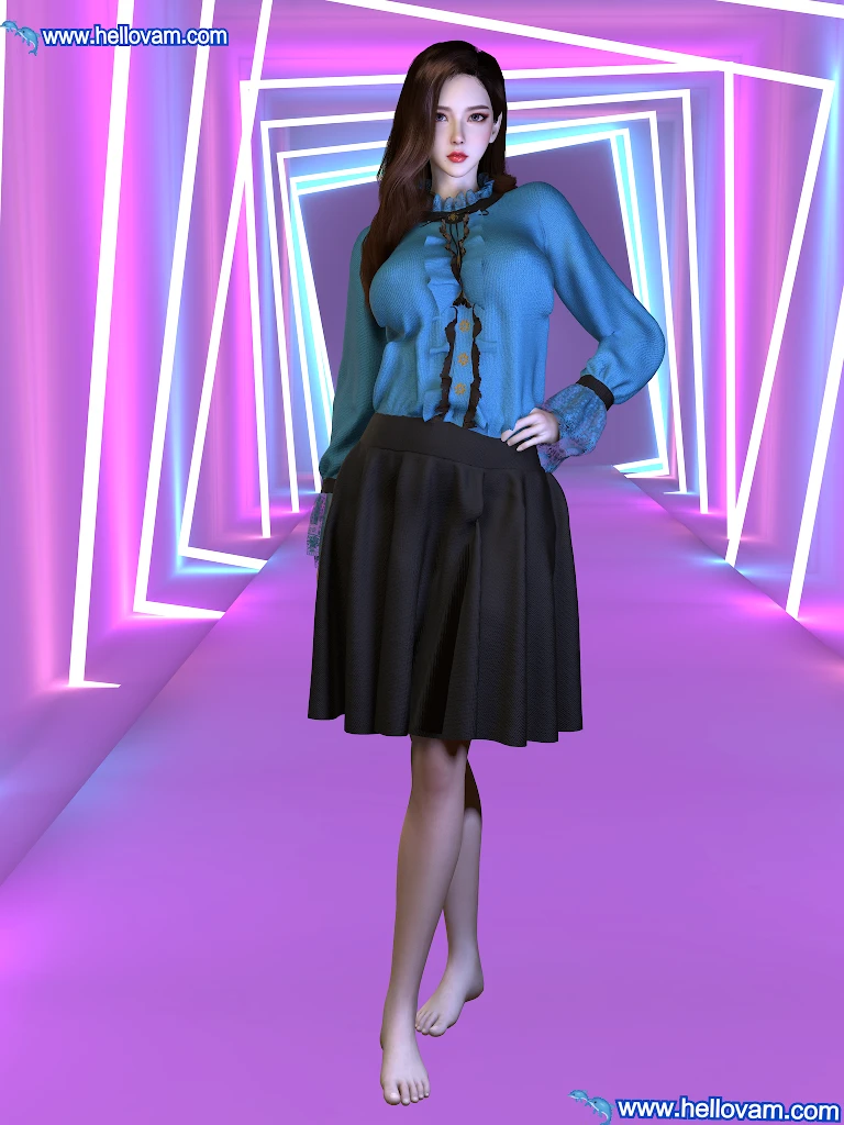 图片[2]-4色欧式古典长裙vvvevevvv.Renaissance_style_Dress.1-Hellovam资源网