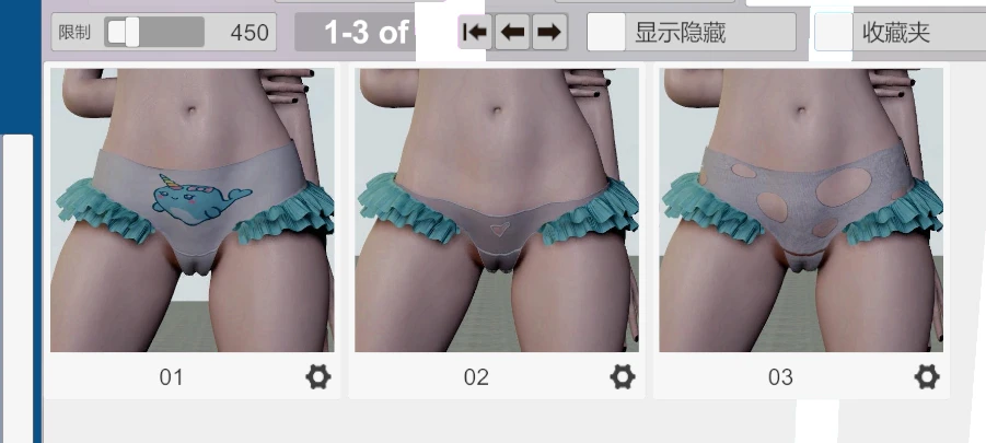 图片[3]-多套荷叶边比基尼套装vvvevevvv.Ruffle_Bikini_Outfit.1-Hellovam资源网