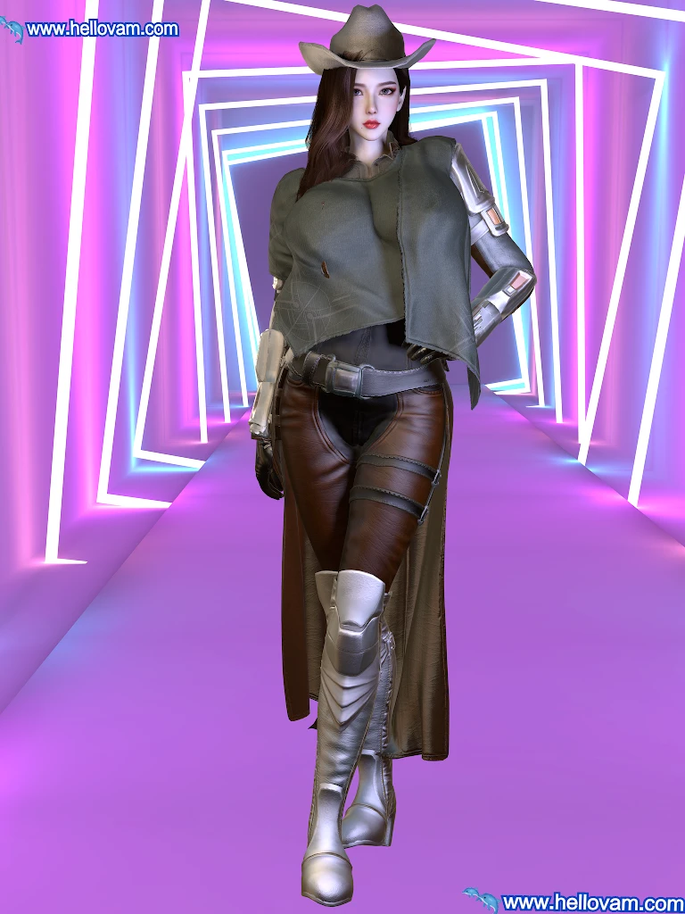 图片[2]-星际女牛仔套装vvvevevvv.Stellar_Cowgirl_Outfit.1-Hellovam资源网