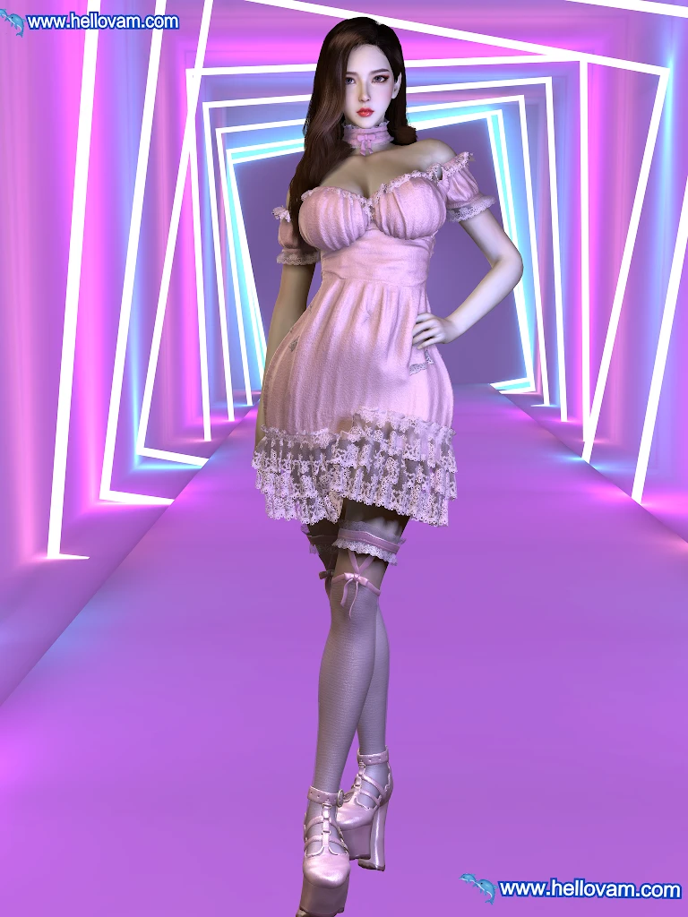 运动浪漫套装vvvevevvv.Sweat_Romance_Outfit.1-Hellovam资源网