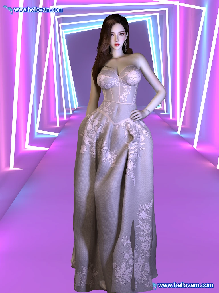 婚纱套装vvvevevvv.Wedding_Dress_Set.1-Hellovam资源网