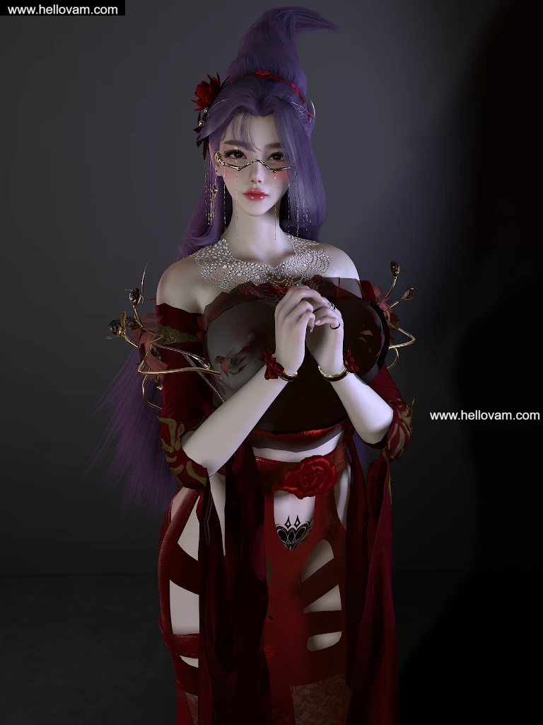 玉骨夫人.1-Hellovam资源网