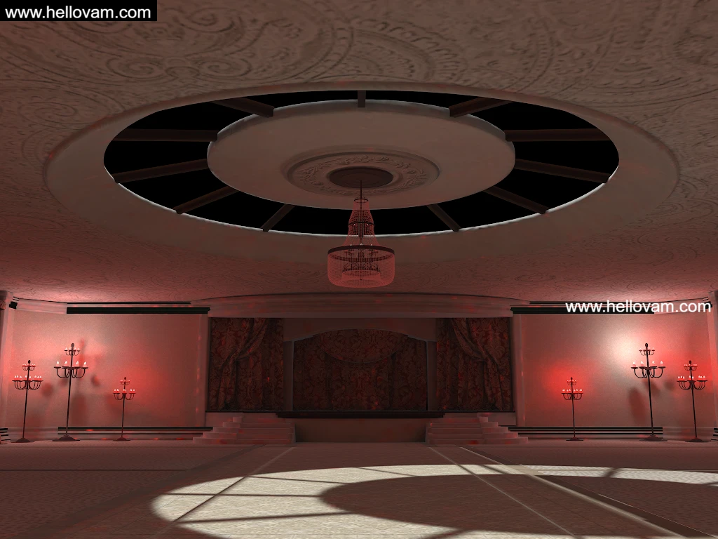 ！可渲染舞厅rendevlous ballroom-Hellovam资源网