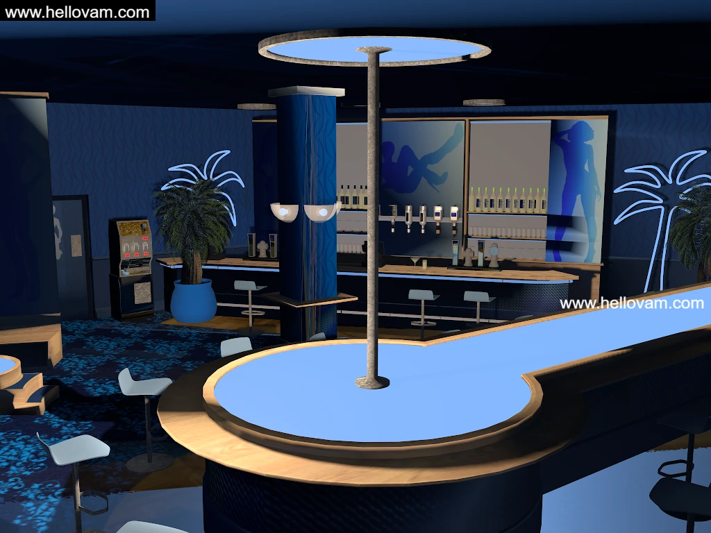 图片[2]-！！蓝色走秀场景blue lounge-Hellovam资源网