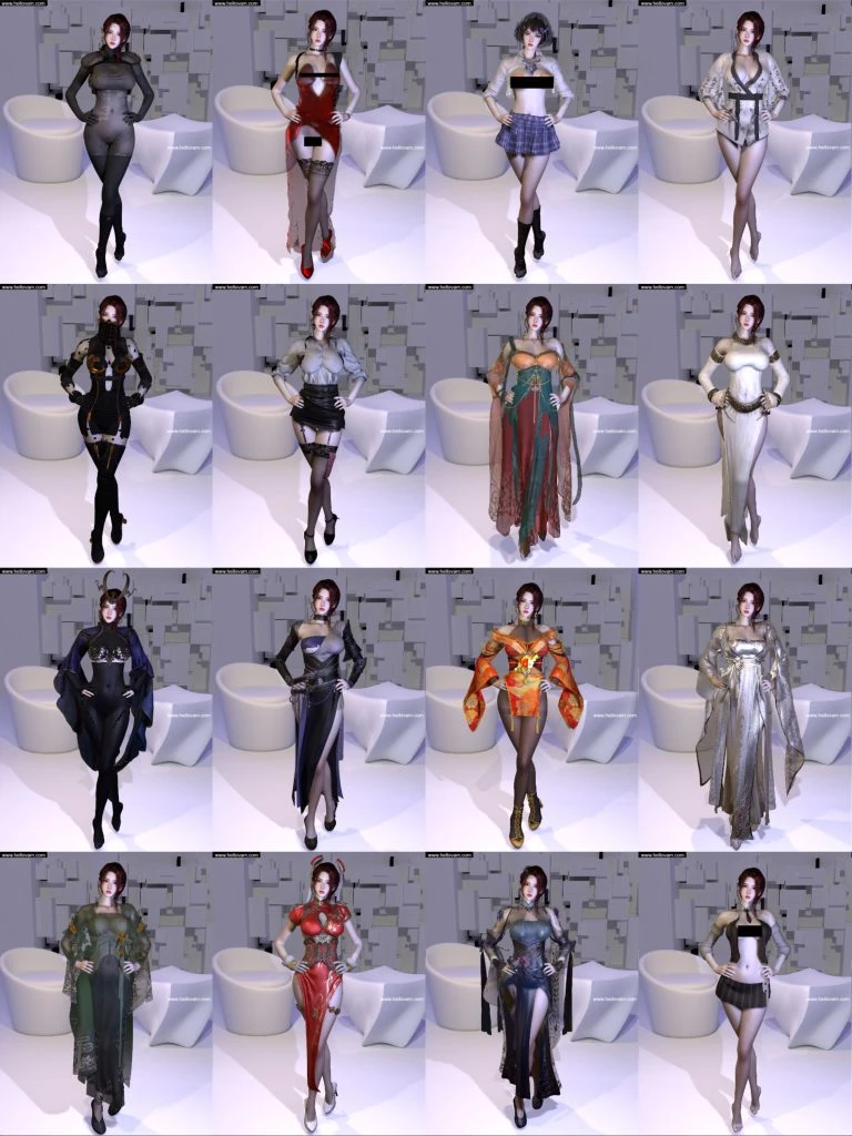 图片[14]-【合集】Qing服装资源-20250102-Hellovam资源网