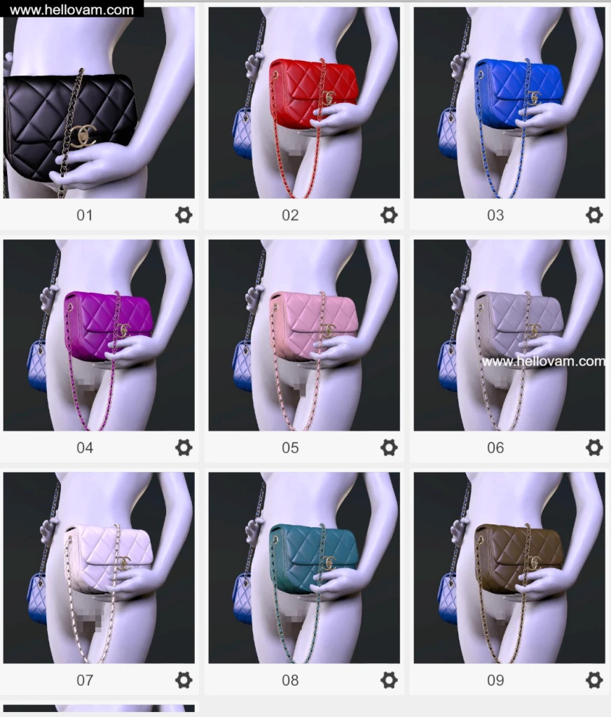 时尚单肩包AWG.chanel_bag.1-Hellovam资源网