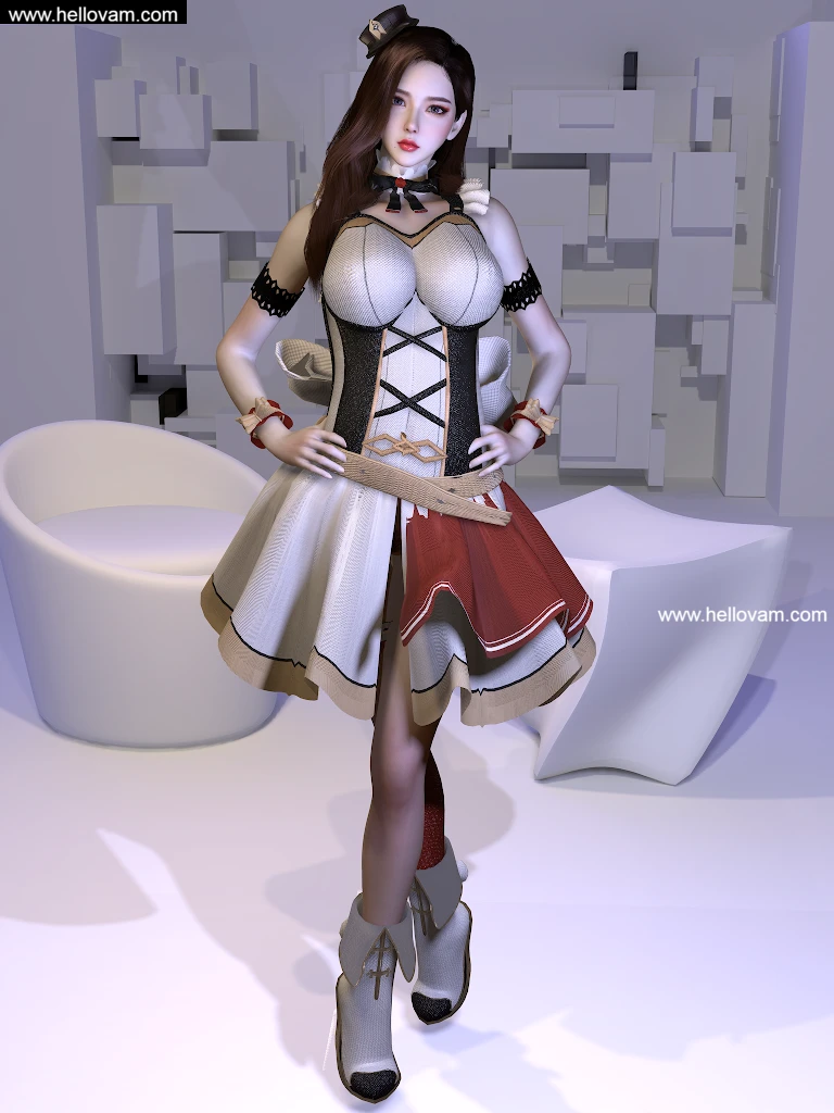 女仆套装Eros.Maid1.1-Hellovam资源网