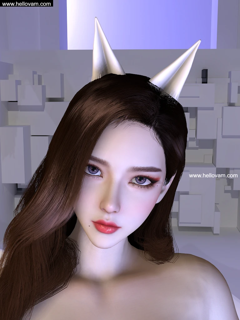 图片[2]-狐狸耳朵饰品Eros.The_fox_ears.1-Hellovam资源网