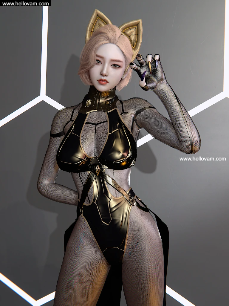 Rao-Neko_samurai-Hellovam资源网